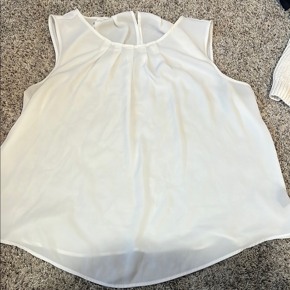 Worthington Black and White Button Down Blouses - Picture 4 of 5